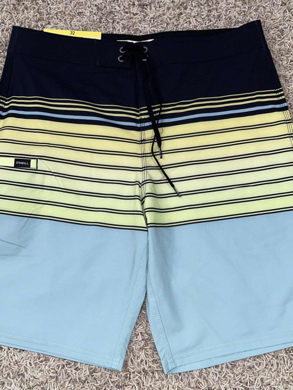 O'NEILL Men’s Stoked Quick Dry Lightweight Boardshorts, Size 32 (New)